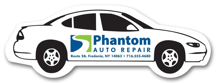 108869 - Personalized Car Shaped Magnets