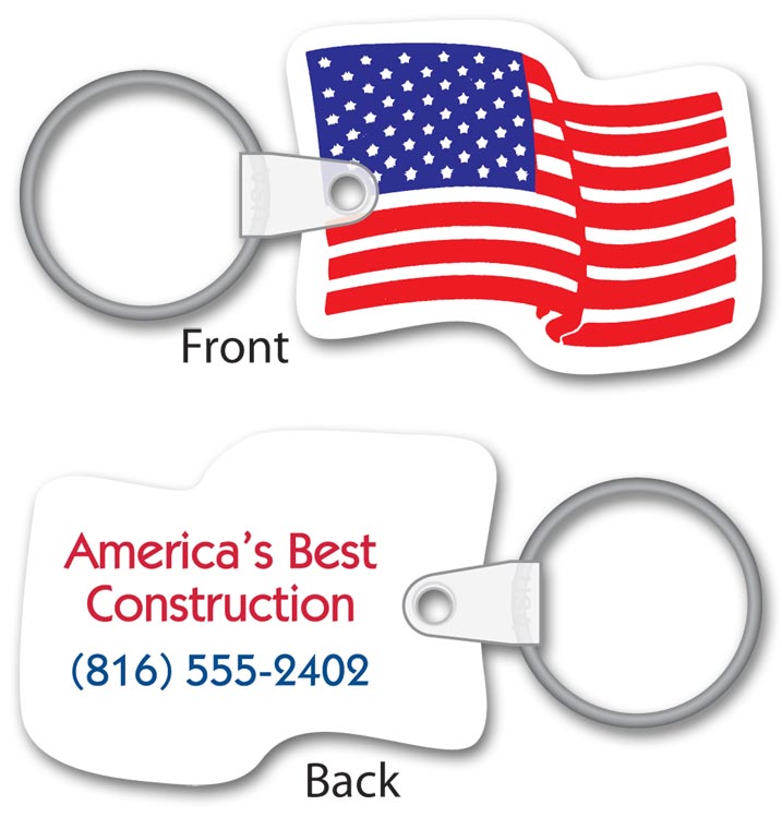 Promotional Flag tag with Custom option