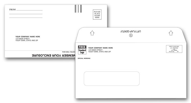 13109 - Mailing & Return Envelope Printing