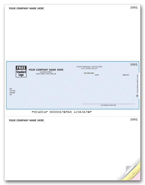 Laser Microsoft® Business Checks help you pay your bills. Use with Inkjet or laser printers.