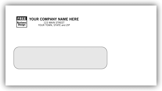 5026 - Single Window Envelopes - Personalized Window Envelope Printing