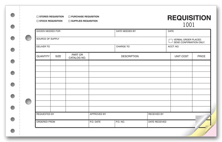 6413 - Requisition Forms