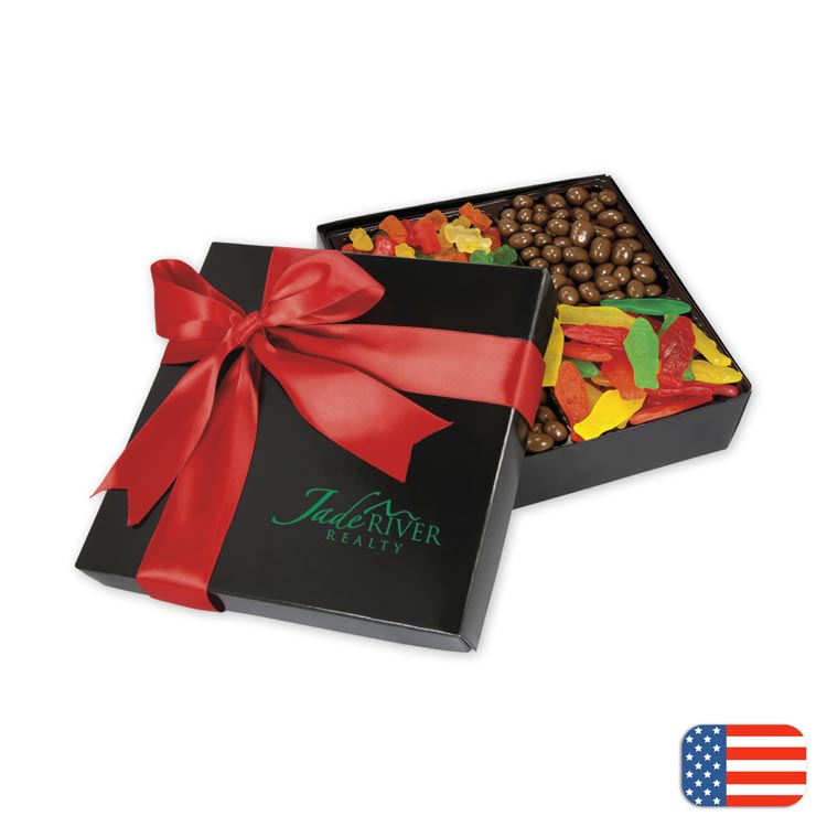 Custom Promotional Gourmet Confections Box with custom options