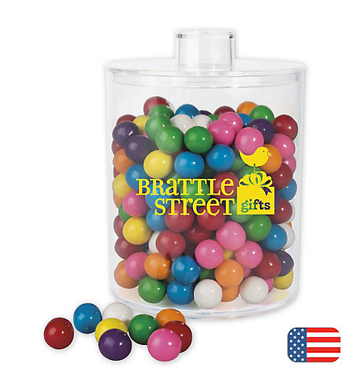 These fun and delicious gum balls are a perfect way to say thank you to those who have been loyal.