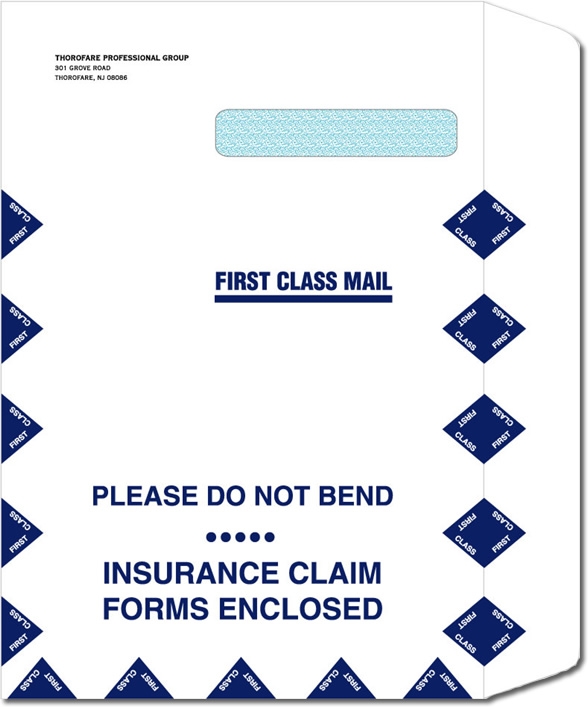 787 - Medical Envelopes - Large Claim Form Envelope