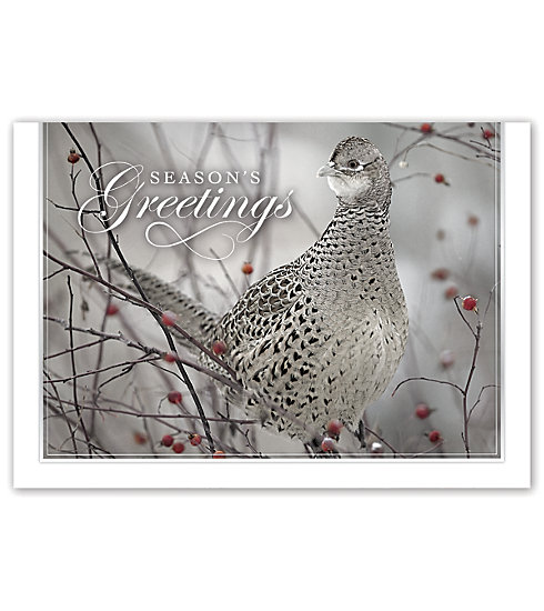 This adorable card with a bird on the front is sure to delight all who receive it.
