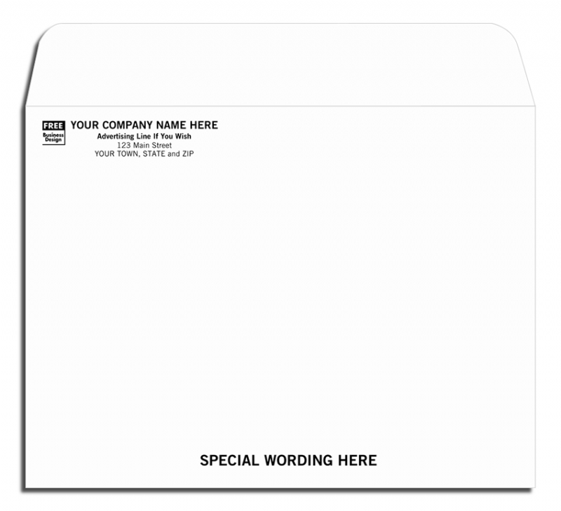 912SW - Mailing Envelopes - White Mailing Envelope Printing