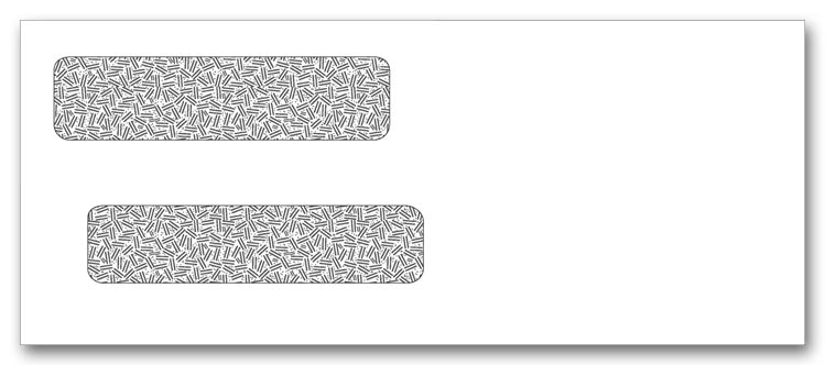 91534 - Double Window Check Envelopes