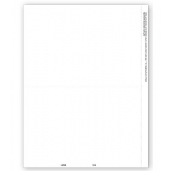 Blank Laser 1099 Tax Forms, 2-Up