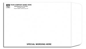White Mailing Envelopes - Open End