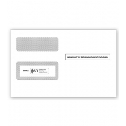 1099 Tax Form Envelopes - Double-Window, Self-Seal