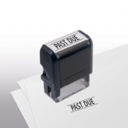 103001, Past Due Stamp - Self-Inking