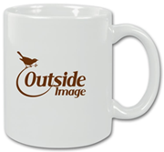 Promotional Products - White Ceramic Coffee Mugs