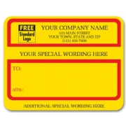1200C, Jumbo Padded Mailing Label with Special Wording