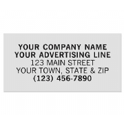 Rectangle Polyester Label