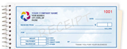 Custom Receipts - Full Color- Spiral Bound