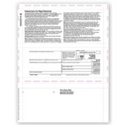 Laser 1098 Tax Forms - Copy B, Pressure Seal