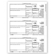 Laser 1099-G Tax Forms - Recipient Copy B