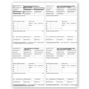 4-Up Laser W-2 Tax Forms - Employee T