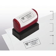 Pre-Inked Name & Address Stamp, Medium