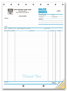 Sales Order Forms with Follow-Up