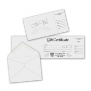 Custom Gift Certificates-Gray & Silver