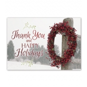 Holiday Thank You Card- Simply Thankful