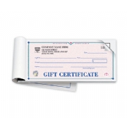 High Security Gift Certificate Books- St Croix