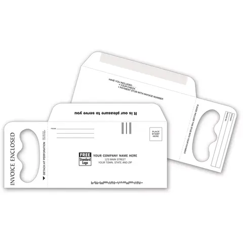 Door Hanger Envelope for Invoices
