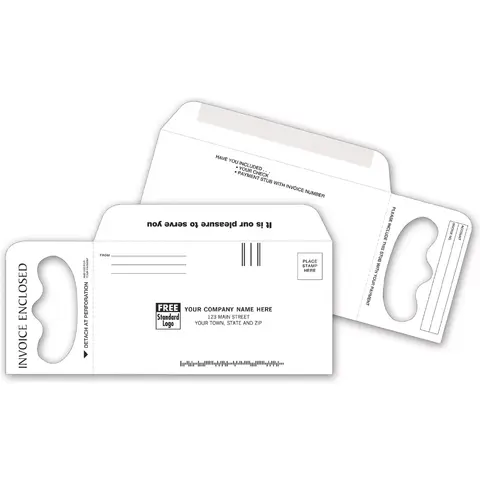 Door Hanger Envelope for Invoices