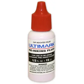 Ink Refill for Pre-Inked Stamps - Red