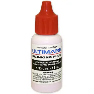 Ink Refill for Pre-Inked Stamps - Red
