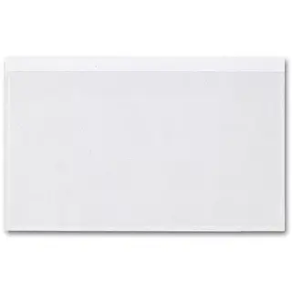 140, Adhesive Transparent File Pockets, 8" x 5"
