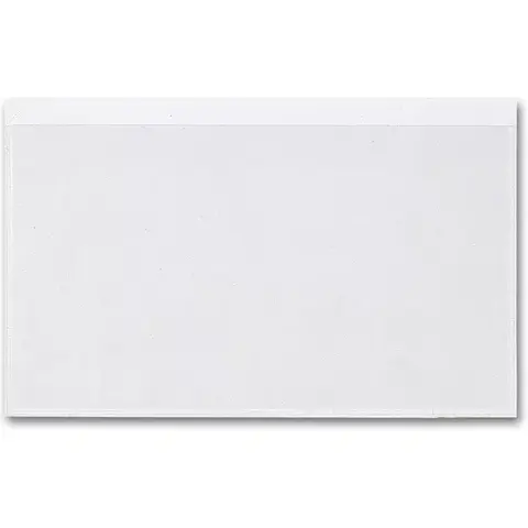 140, Adhesive Transparent File Pockets, 8" x 5"