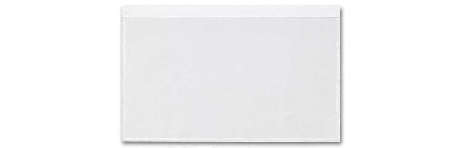 140, Adhesive Transparent File Pockets, 8" x 5"