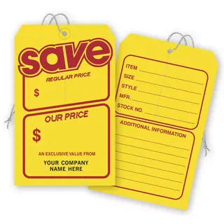181 - Jumbo Price Tags