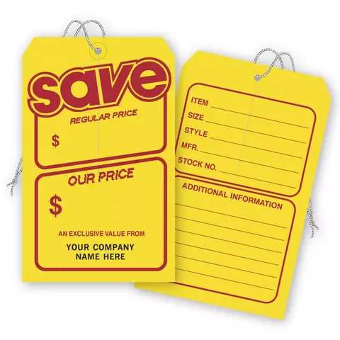 181 - Jumbo Price Tags