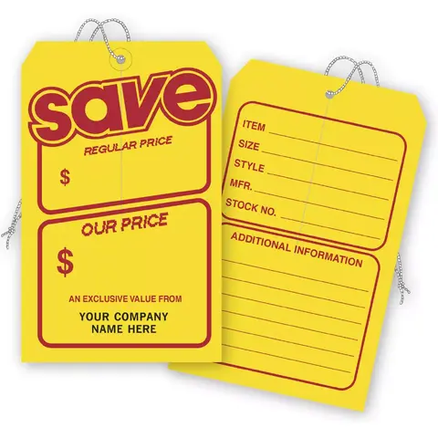 181 - Jumbo Price Tags