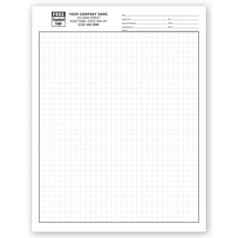 1/4" Engineering Graph Pads