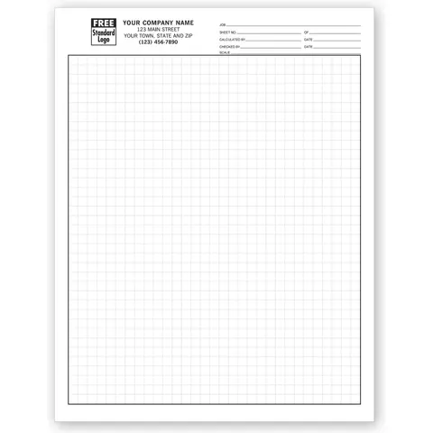 1/4" Engineering Graph Pads