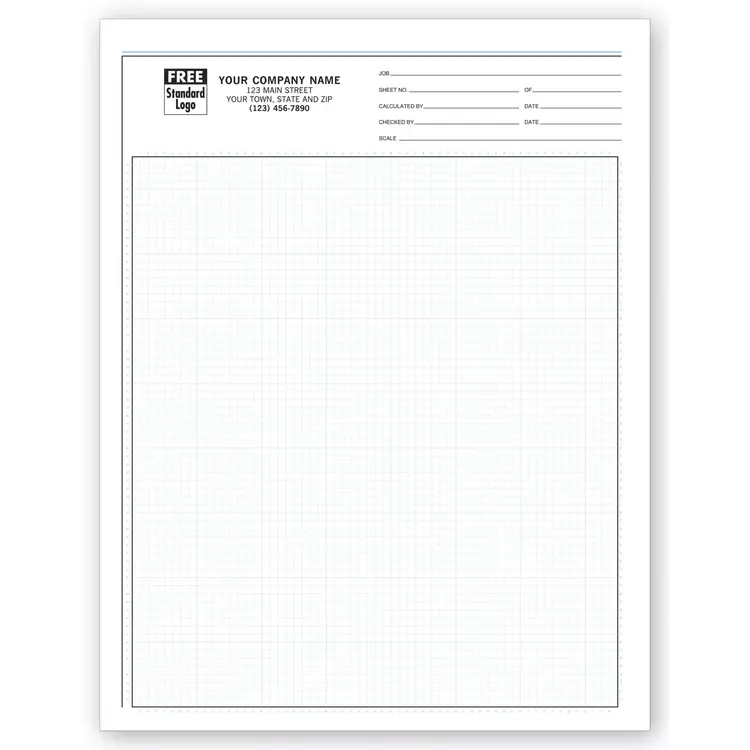1/8" Engineering Graph Pads