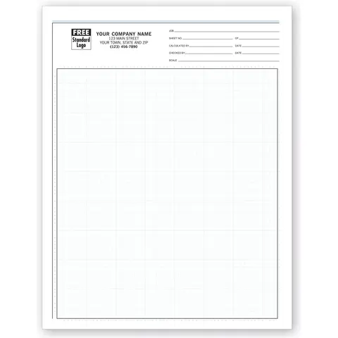 1/8" Engineering Graph Pads