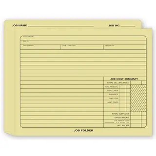 Expandable Job Folders