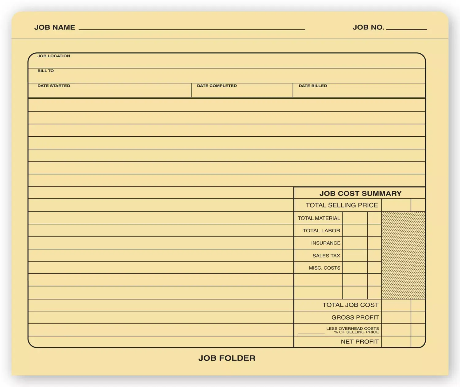 Job Folders
