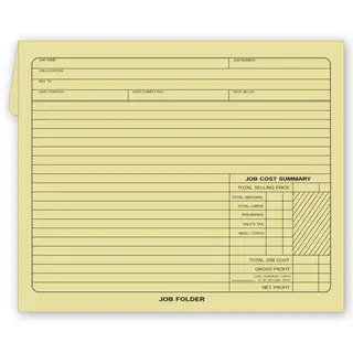 Manila Job Envelopes