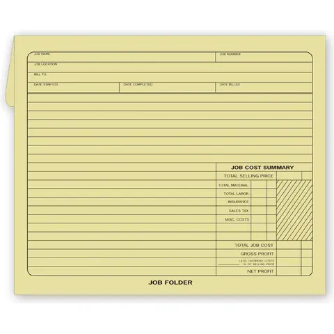 Manila Job Envelopes