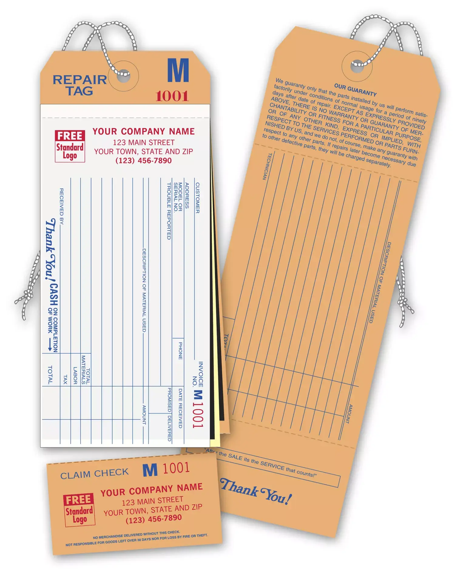 Repair Tag