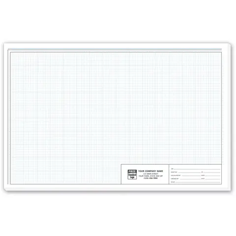 11x17 Engineering Graph Pads, 1/8 inch