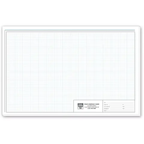1/8 inch 17x11 Engineering Graph Pads