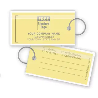 Real Estate Key Tags